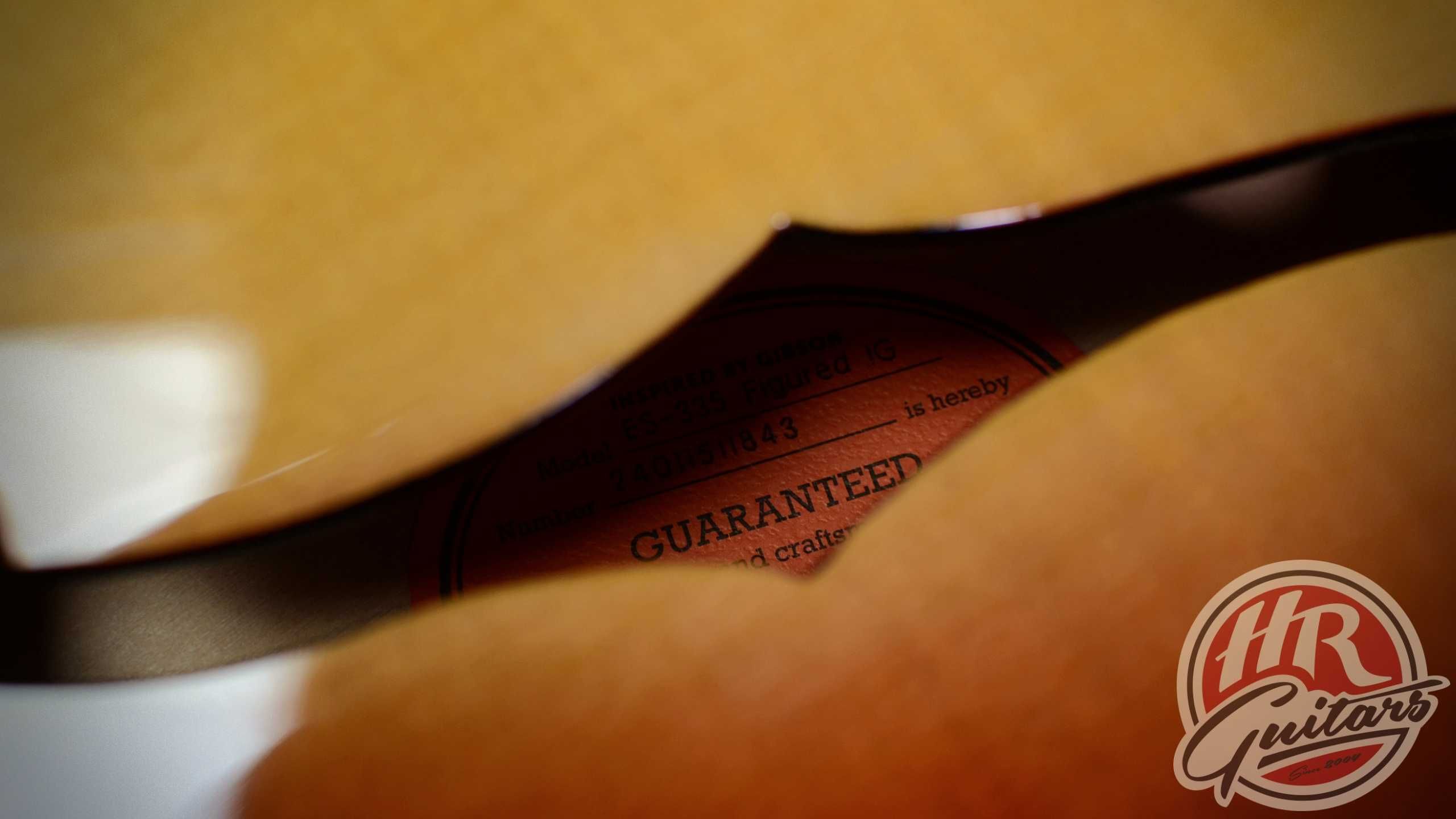 Epiphone ES-335 Figured Raspberry Tea Burst, gitara elektryczna