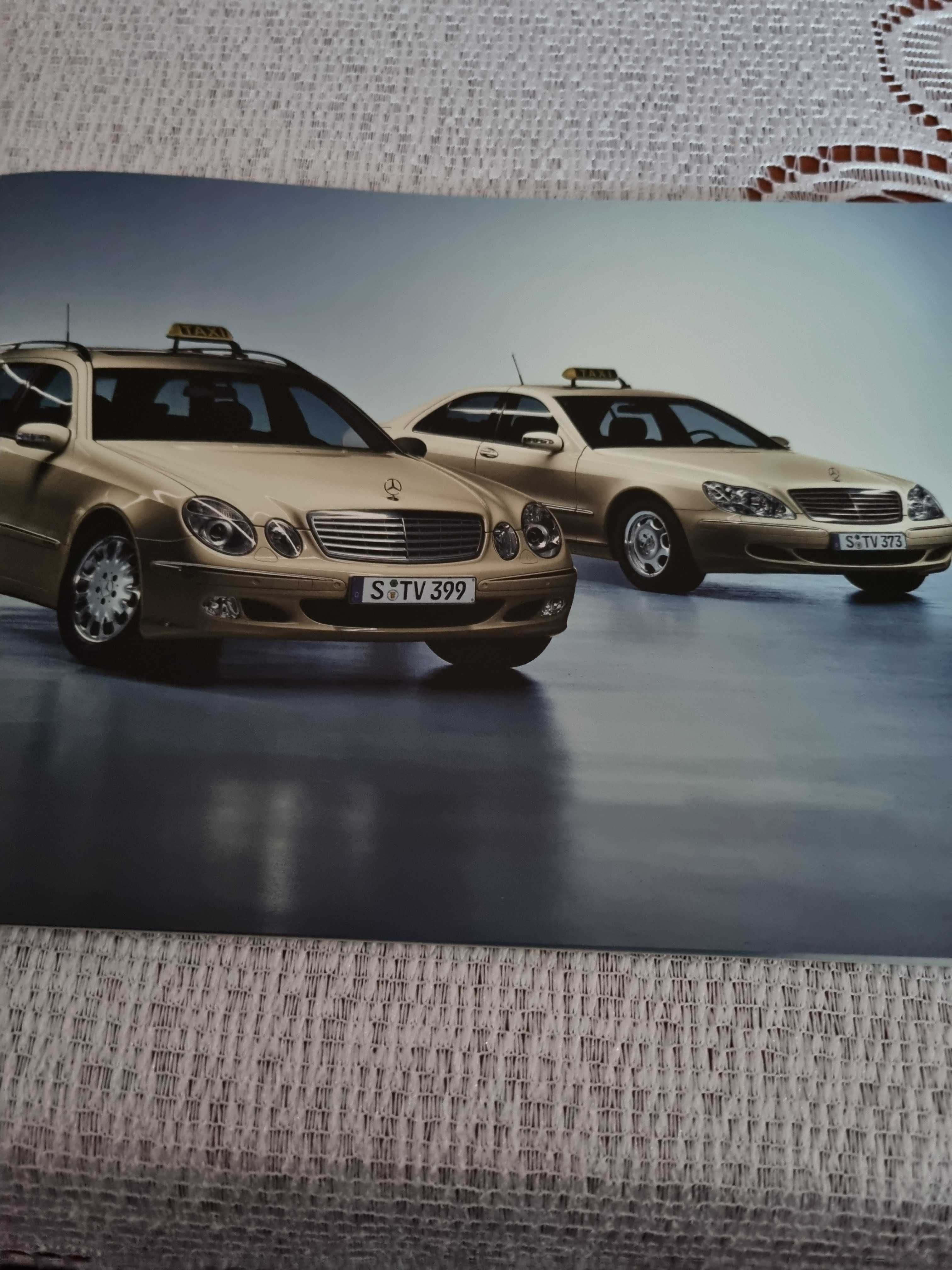 Prospekt Mercedes modele TAXI 2003r.