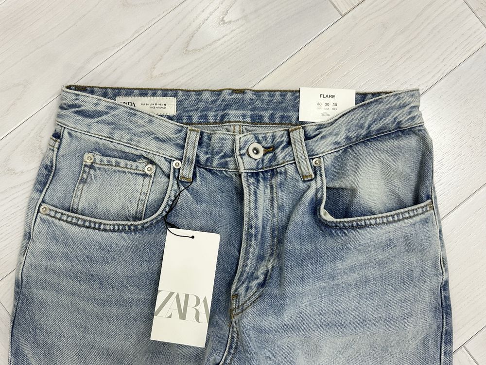 zara flared jeans