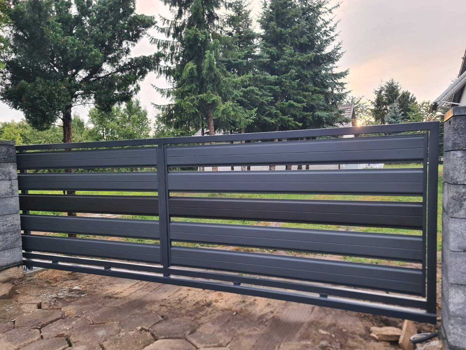 Sztachety metalowe palisada 21 cm! Lamela Panel Nowość! Kazimierza Wlk