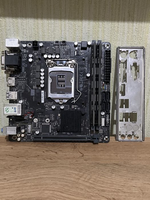 16gb DDR4, Gigabyte H310N mini-ITX материнка, ігровий комплект