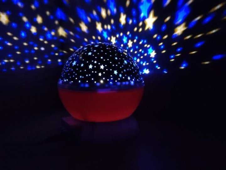 Ночник проектор звездного неба Star Master Dream LED светильник