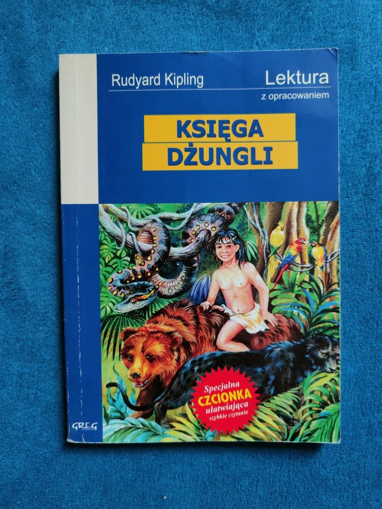 Księga Dżungli lektura z opracowaniem Greg