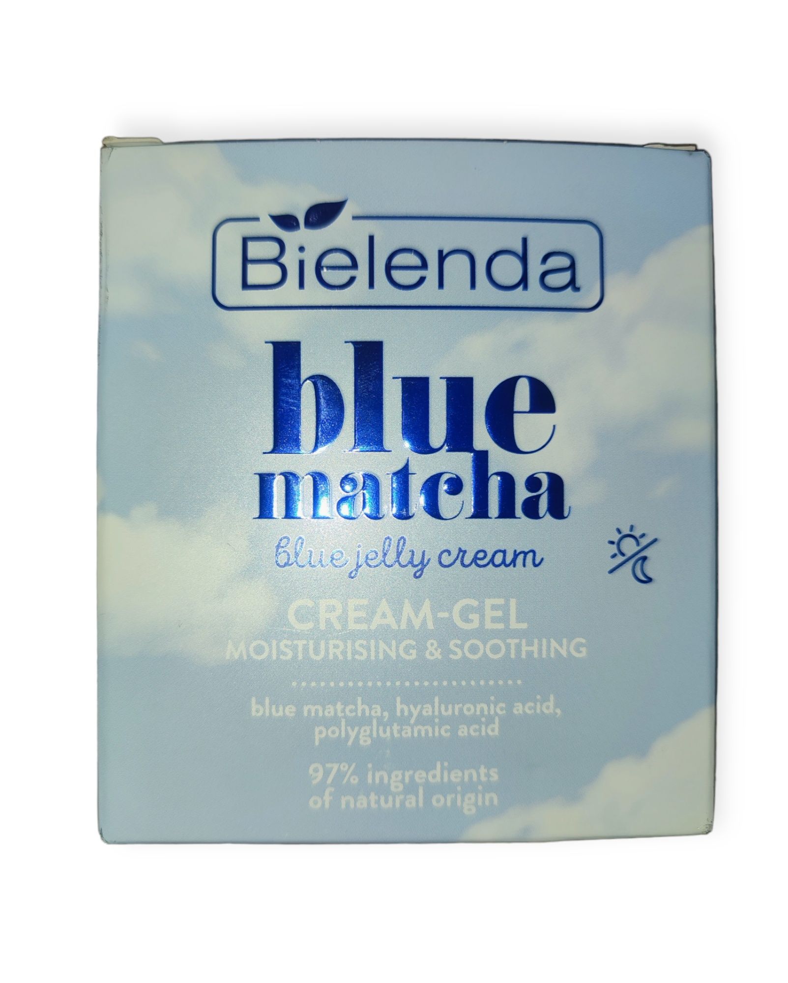 Bielenda Blue Matcha krem żel nawilżająco kojący