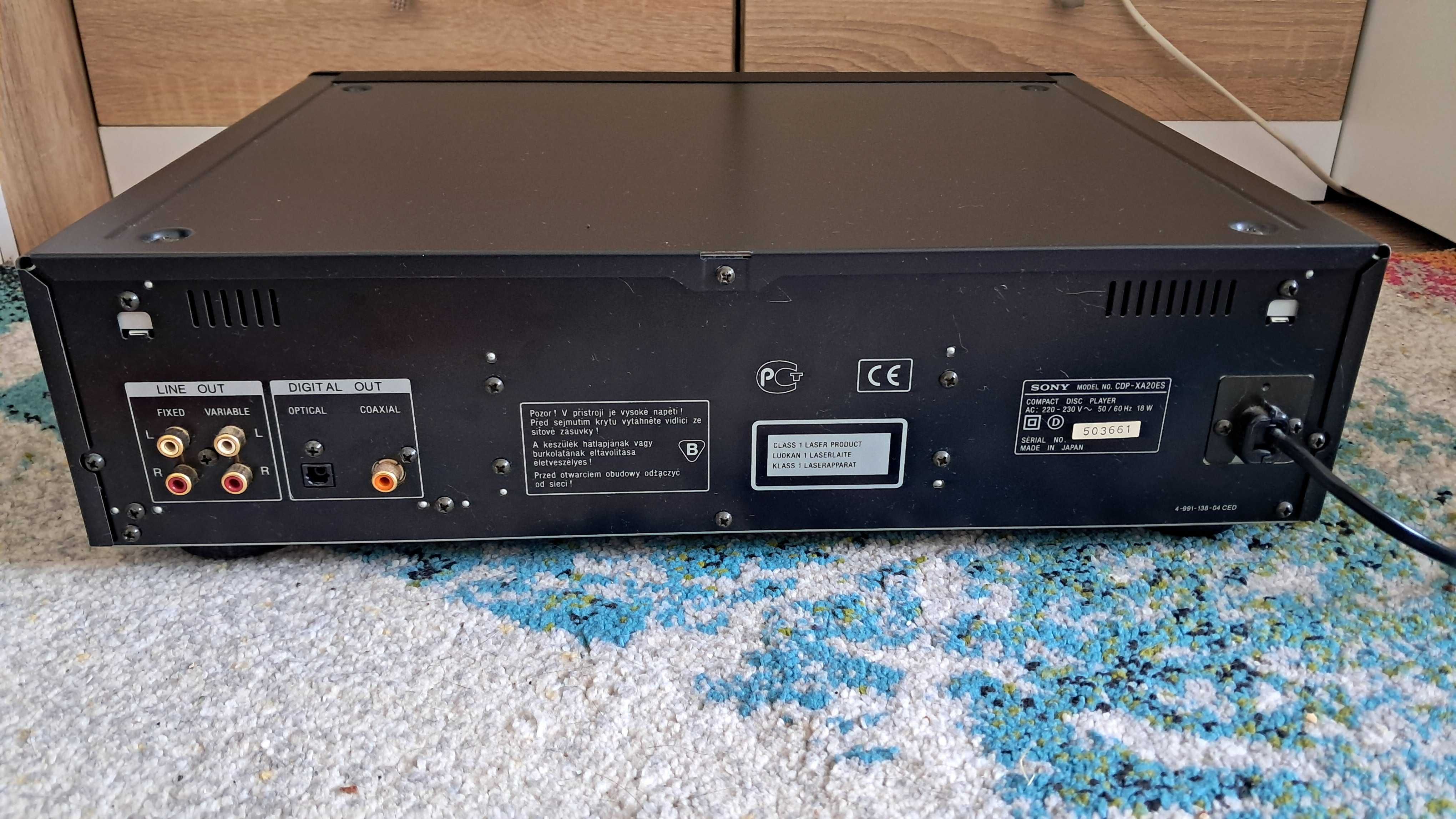 CD-програвач Sony CDP-XA20ES
