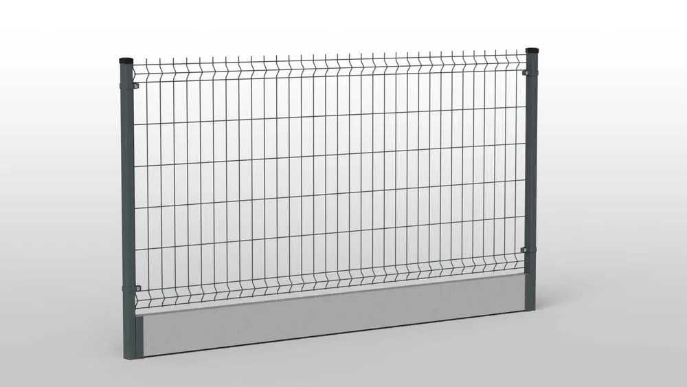 Kompletne Ogrodzenie Panelowe 123cm Fi4- 45zł 1Mb