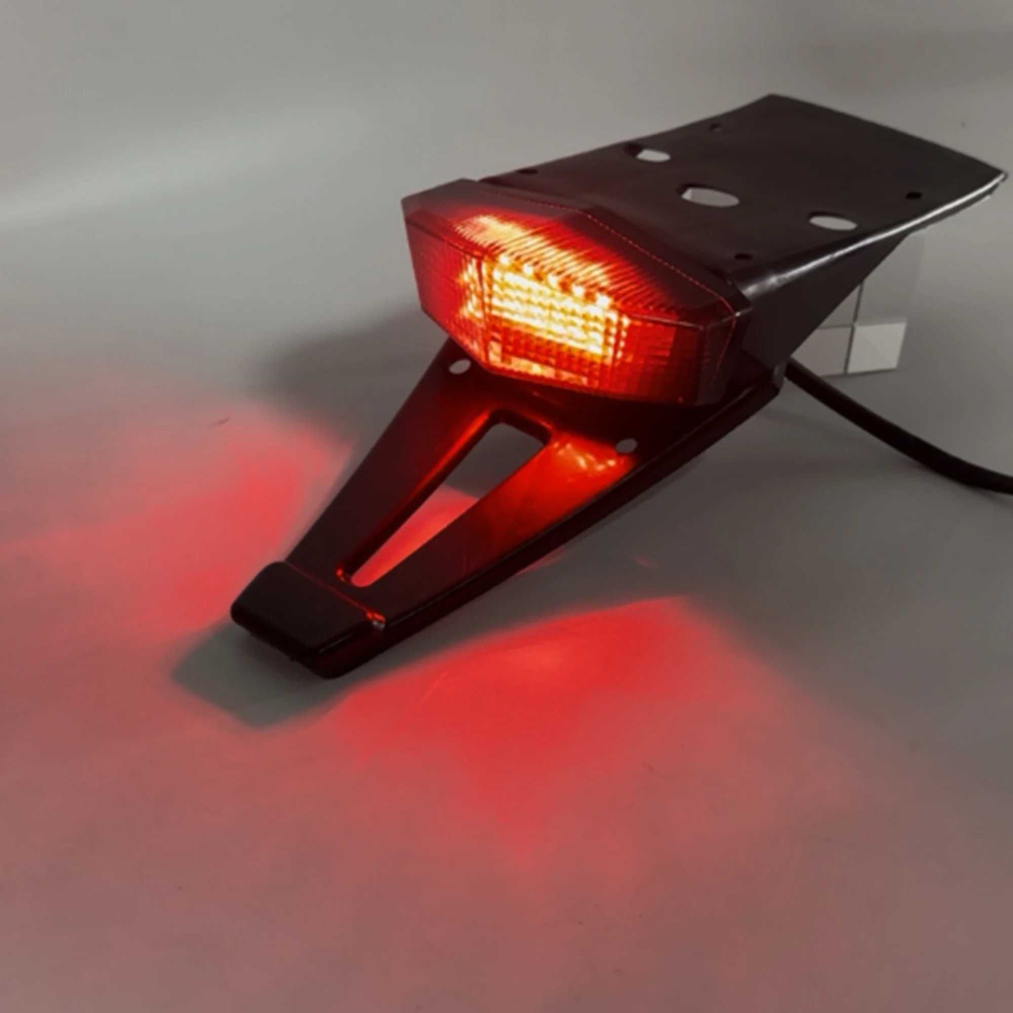 Rabeta farolim traseiro LED motocross piscas