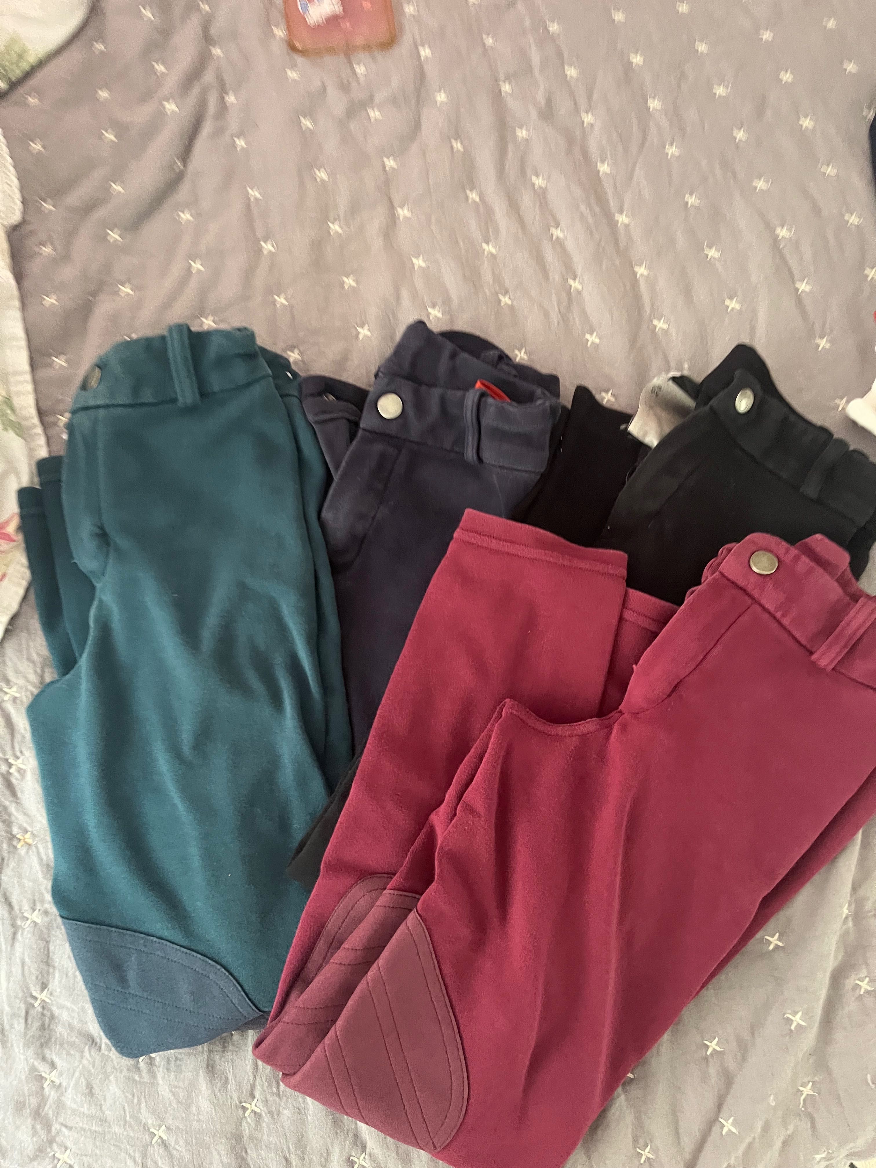 Roupa equitação- treino e prova criança 9-10 anos