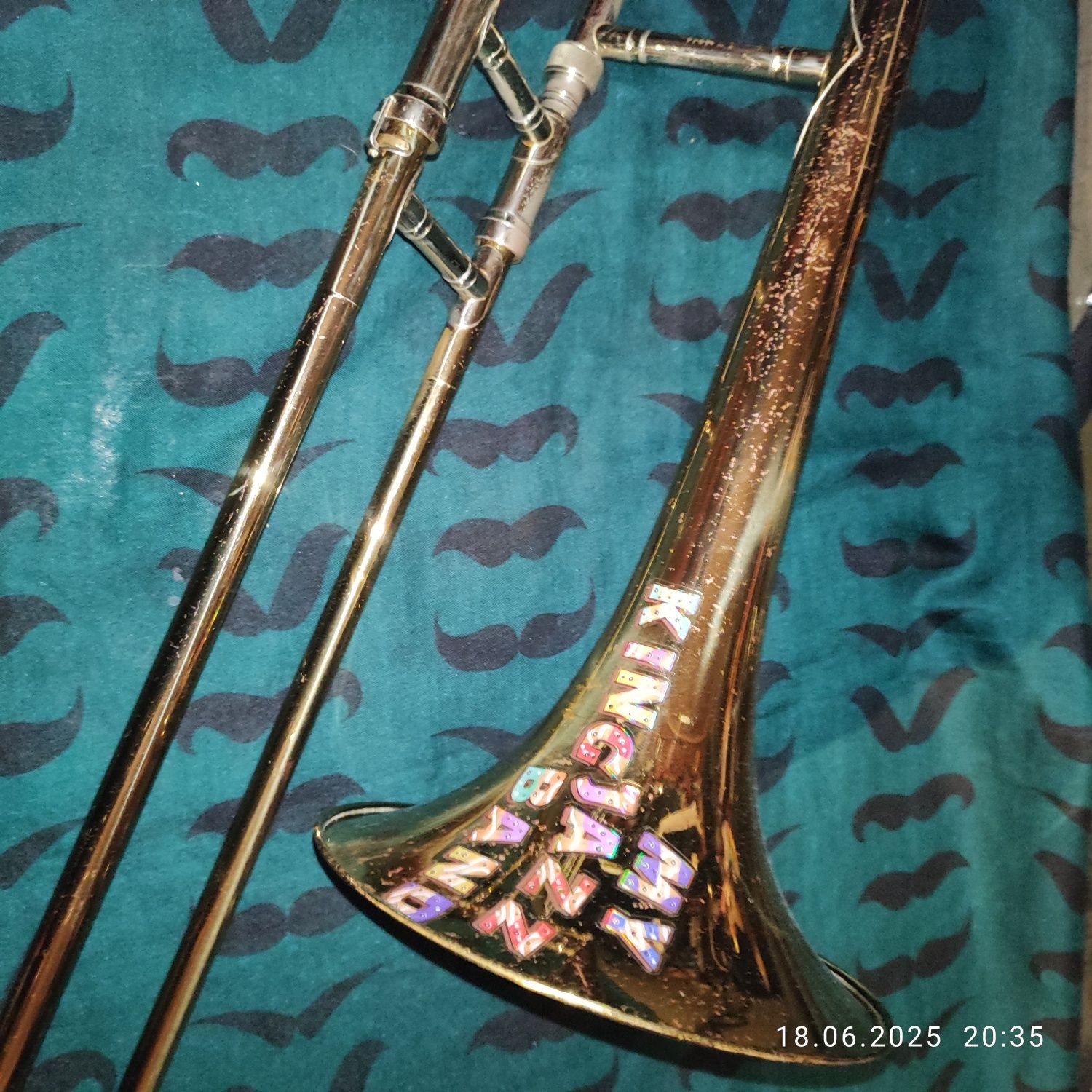 Тромбон King 606 , кейс и мундштук