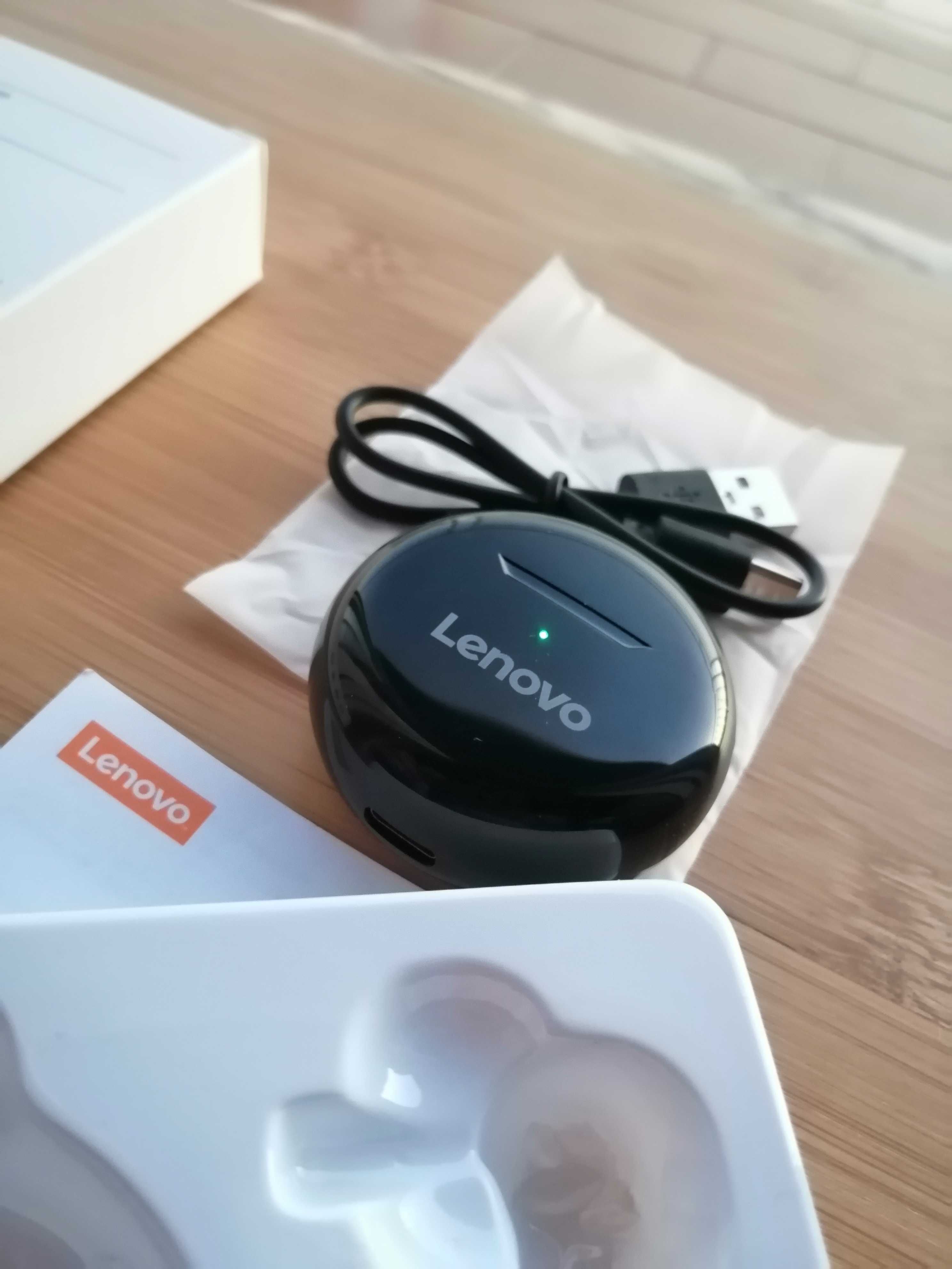 Auriculares Lenovo Bluetooth, earphones NOVOS
