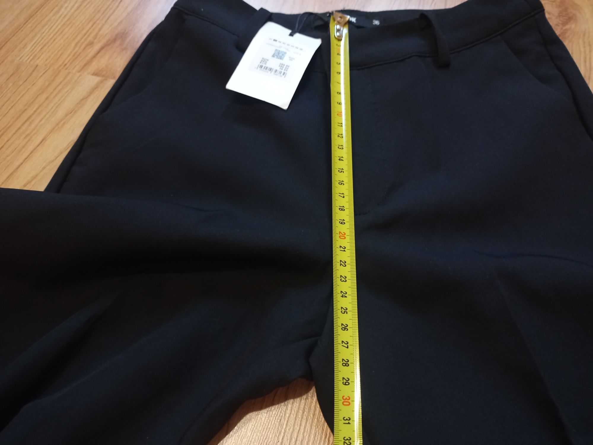 Eleganckie spodnie bootcut materiałowe Bik Bok 36