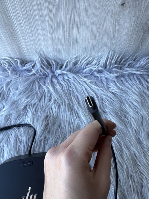 Zestaw Stacji Dokującej HP USB-C HP G5 HSN-IX02 + Zasilacz 120 W 4K