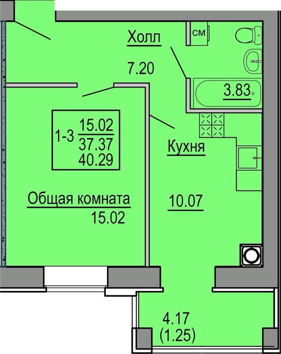 Готова 1к 40м2 Документи!єОселя,єВідновлення,РозтермінуванняЗабудовник