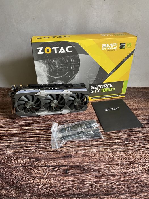 GeForce Gtx 1080ti 11gb ZOTAC, Ігрова Відеокарта