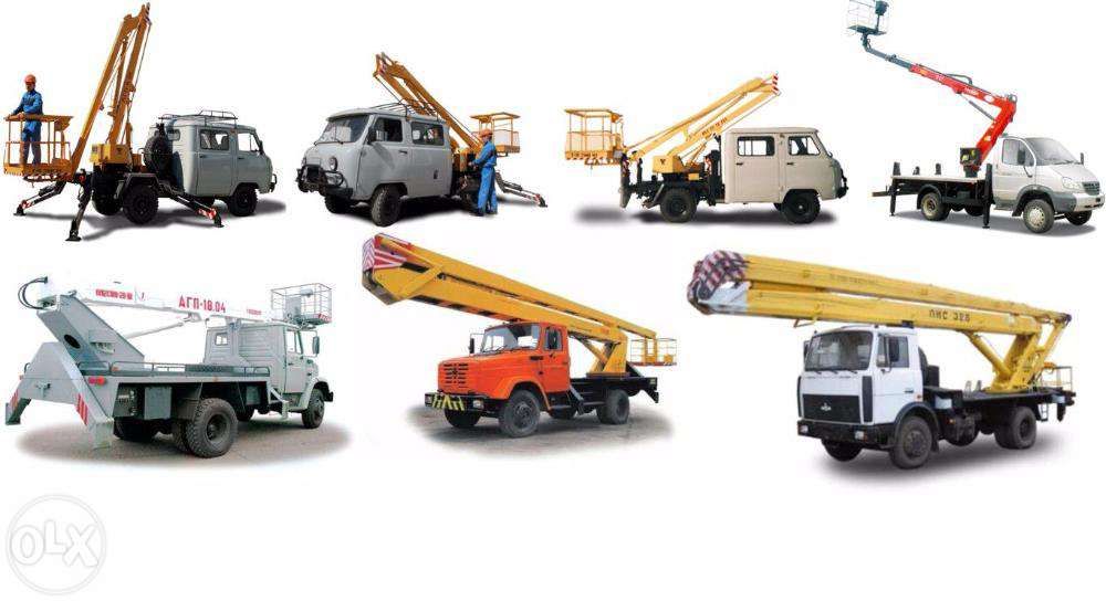 Послуги Автовишки від 15 до 45 метрів в м.Кривий Ріг + вся Україна