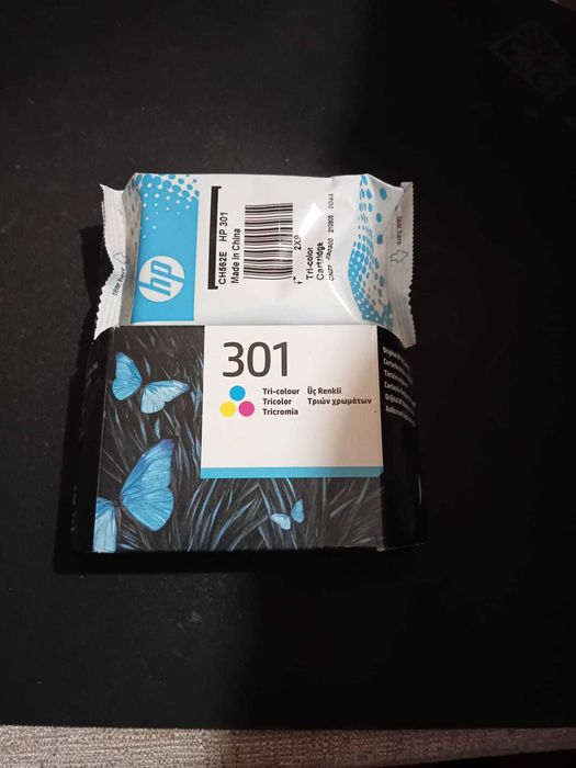 2x HP tinteiros 301 tri colour
