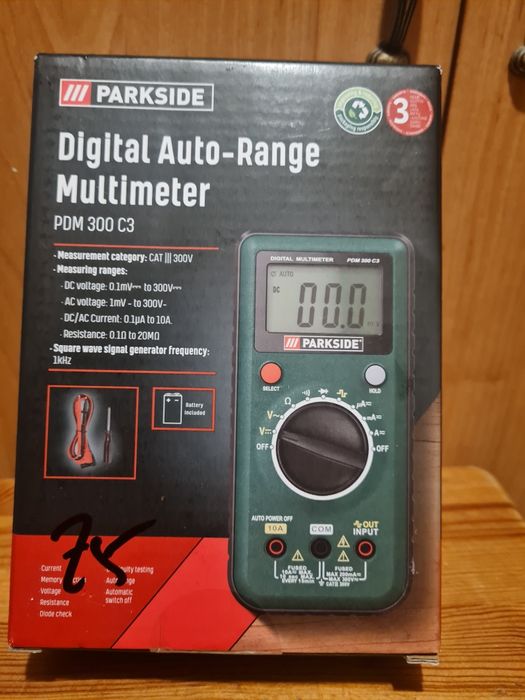 Multimetr Parkside Digital AutoRange multimeter nowy