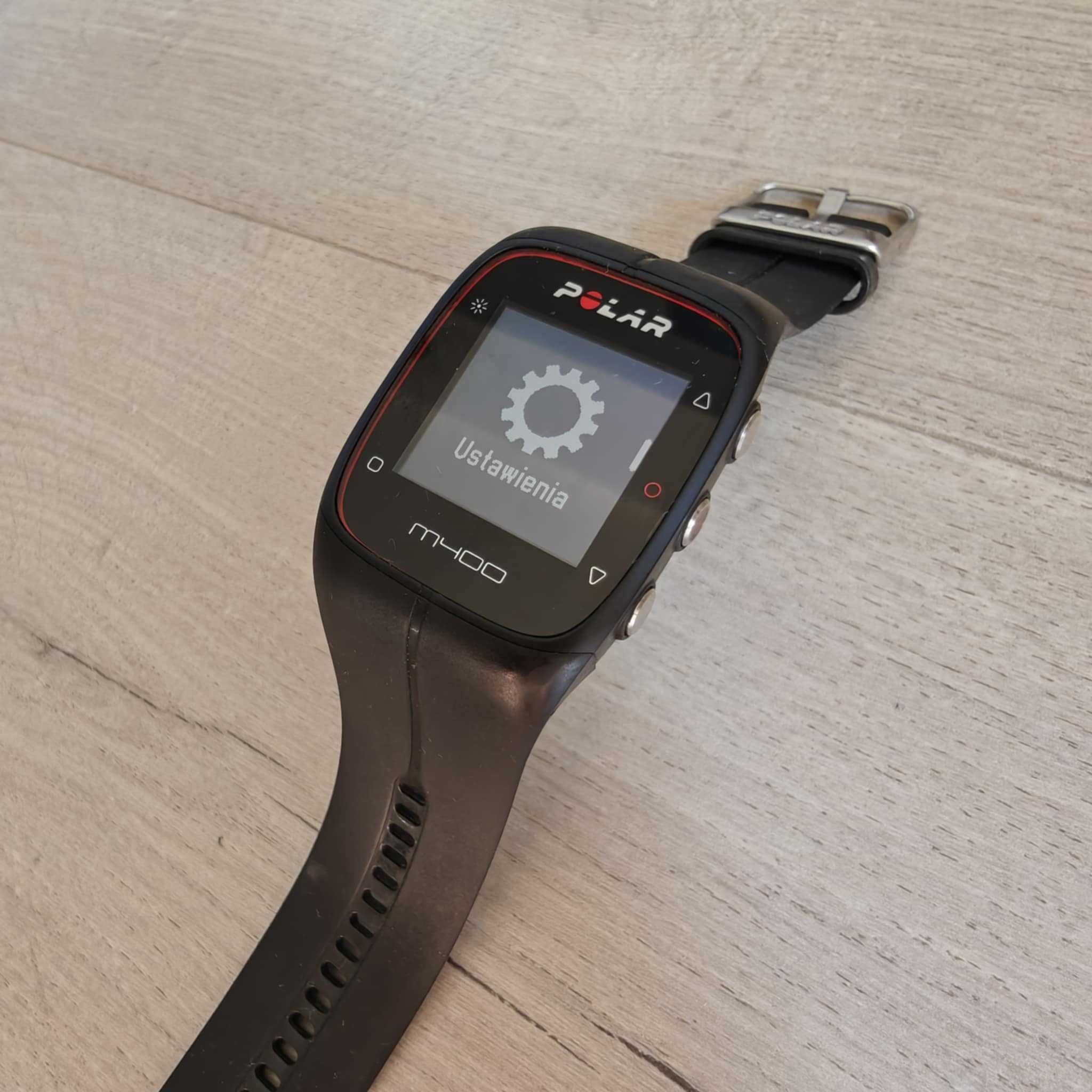 Zegarek sportowy Polar M400 GPS + czujnik tętna Polar H7