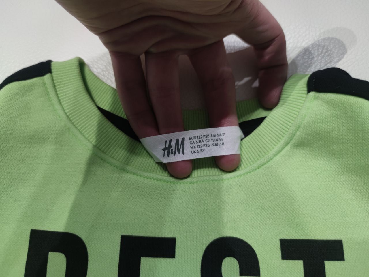 Светр на флісі H&M 128 см