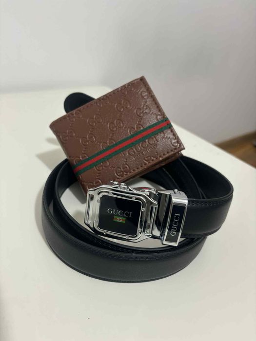 Zestaw meski pasek portfel