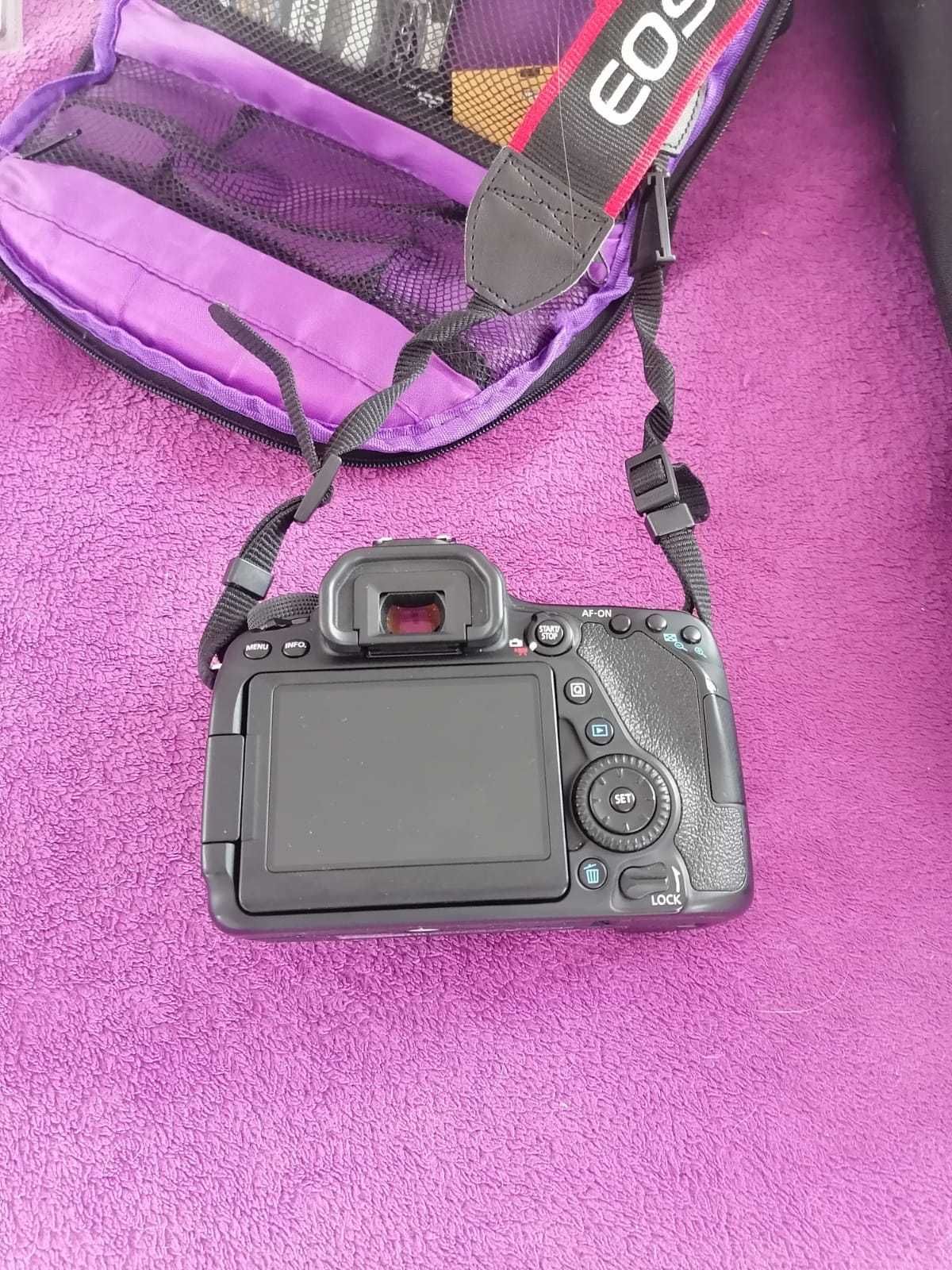 Camara Canon 80d Reflex lcd