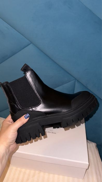 Ботинки челсі черевики сапоги Zara оригінал 40 розмір!26 устілка!