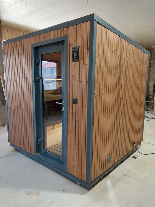 Sauna Ogrodowa Fińska 2,5 m x 2,5 - idealna pod wynajem