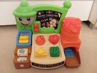 Straganik Malucha stragan sklepik Fisher Price zabawka interaktywna