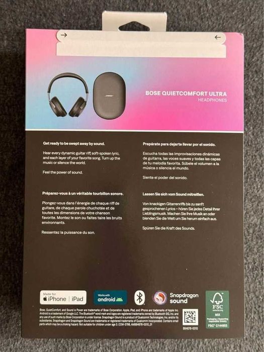 Nowe Słuchawki Bose QuietComfort Ultra