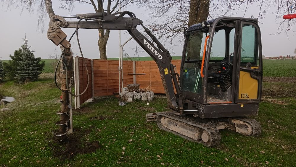 Usługi koparką – wykopy, niwelacje, drenaże – tanio i szybko