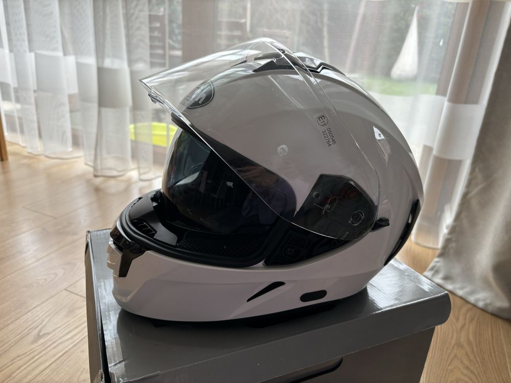 Kask spark white gloss