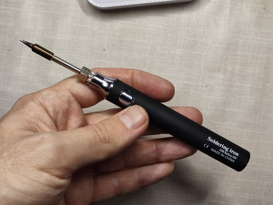 Акумуляторний паяльник (8W, Type-C)