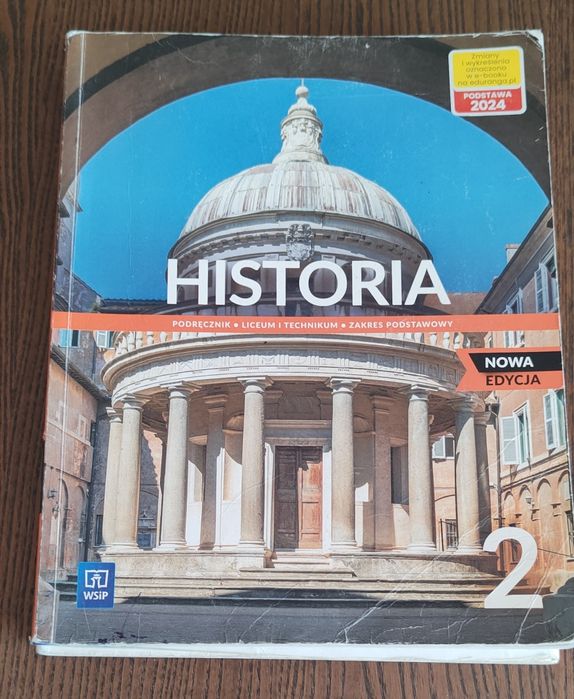 Podręcznik do historii klasa 2 zakres podstawowy WSiP Nowa edycja