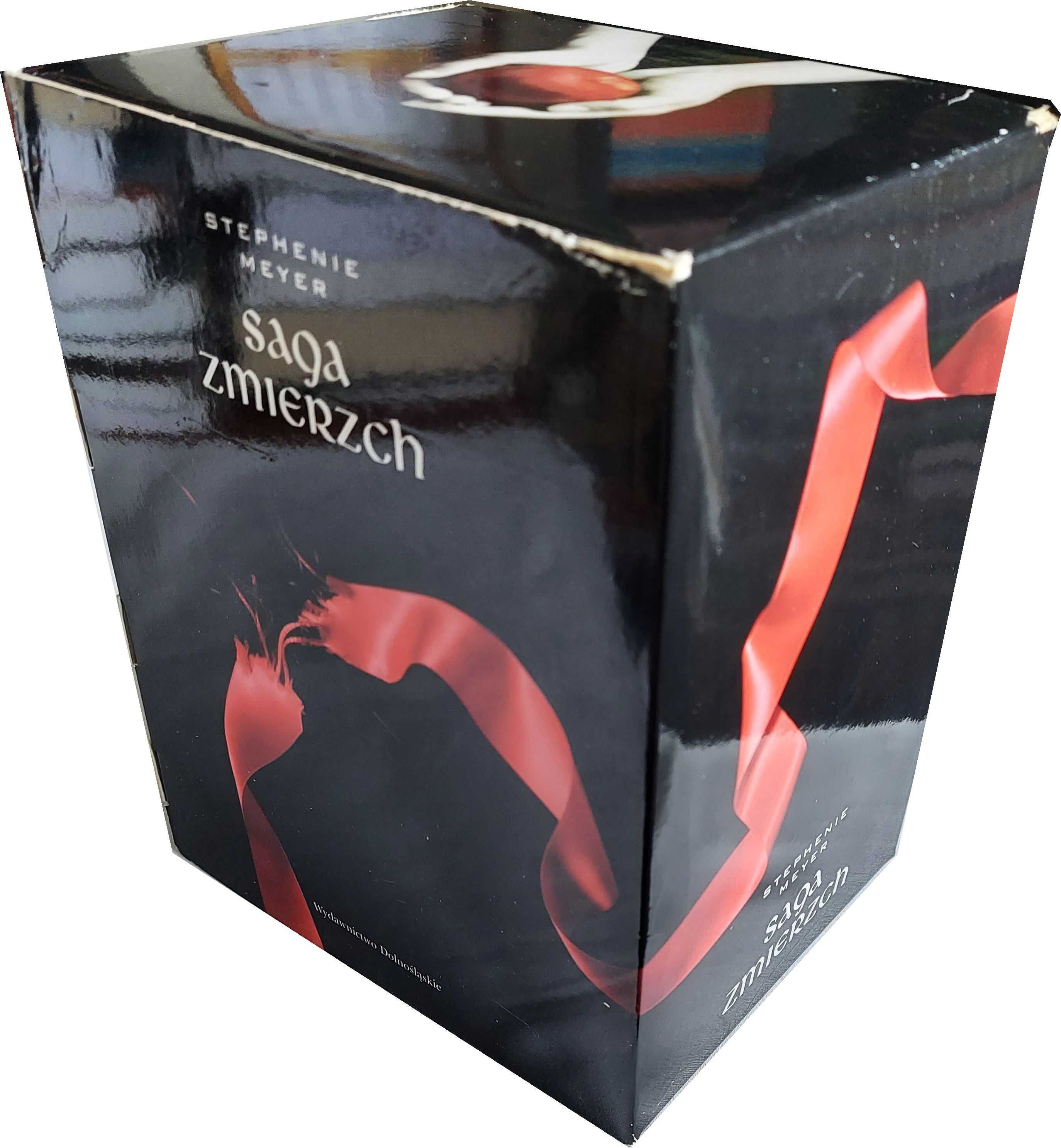 SAGA ZMIERZCH 4 tomy - Stephenie Meyer ETUI