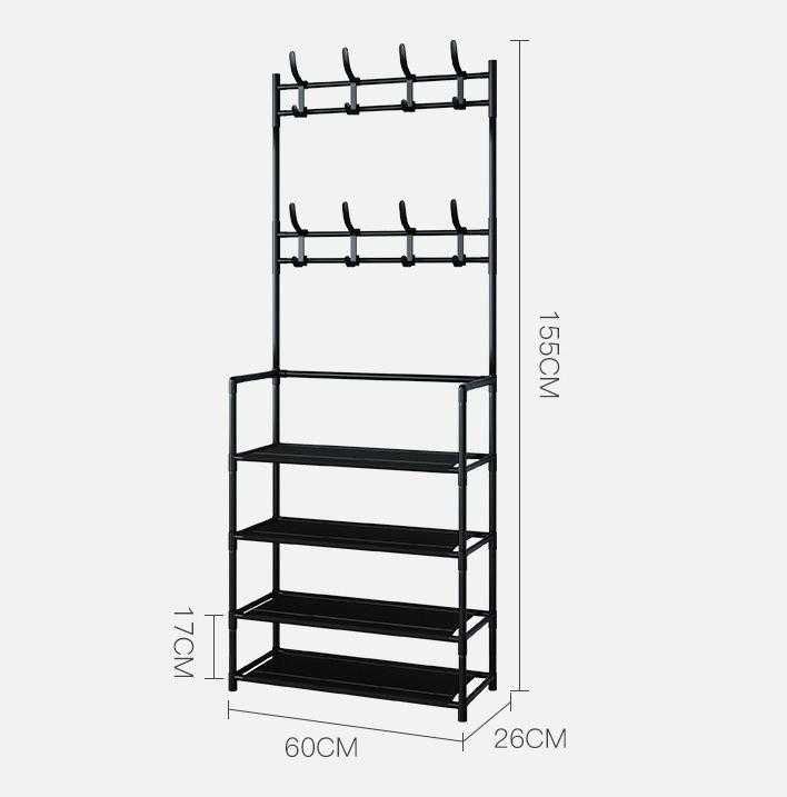 Універсальна вішалка для одягу New simple floor clothes rack size