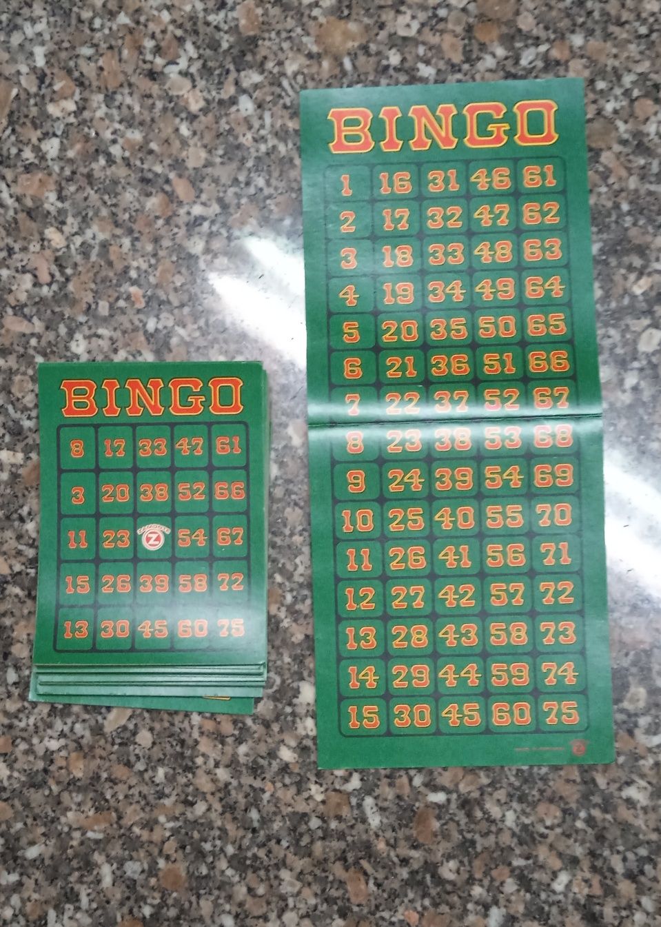 Bingo conquest marca zamonte feito em Portugal (raridade)