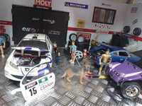 Miniatura 1/18 peças " Peugeot 206 WRC"