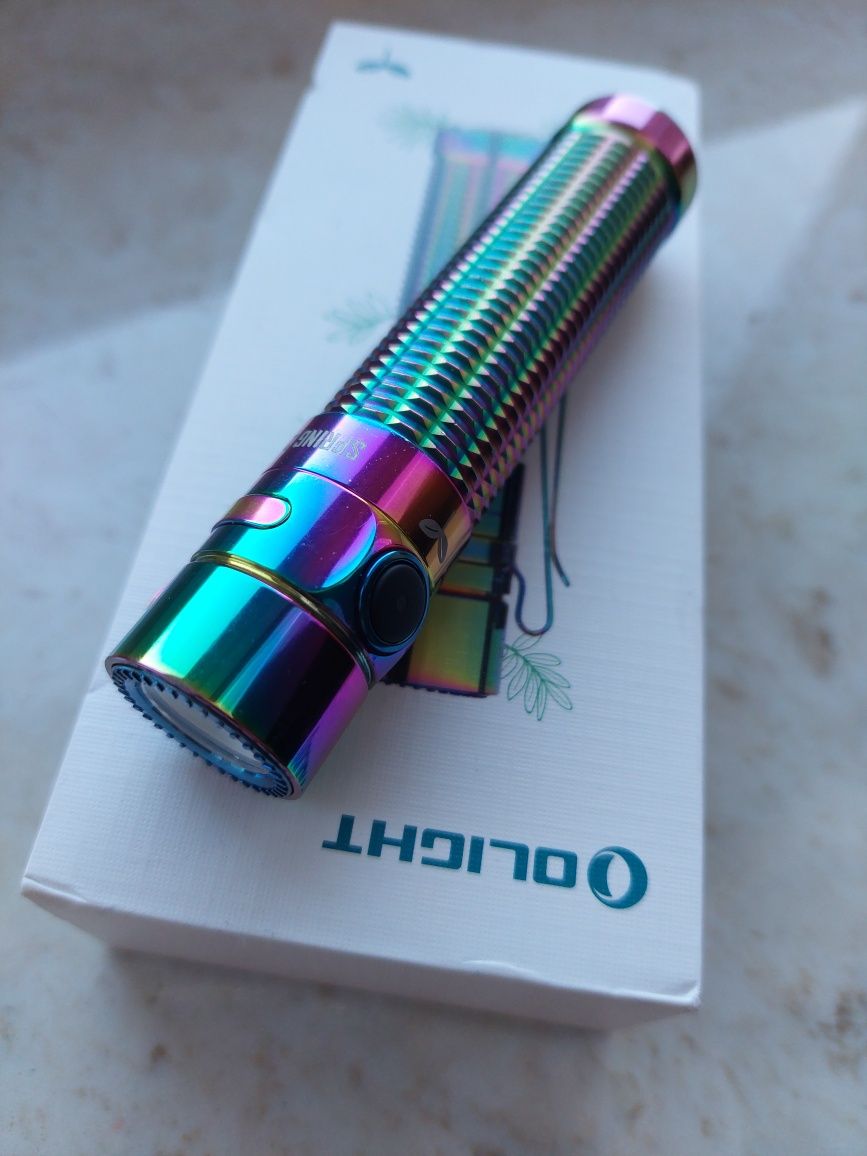 Latarka Olight Warrior Mini Spring 2 Ti Limited edition