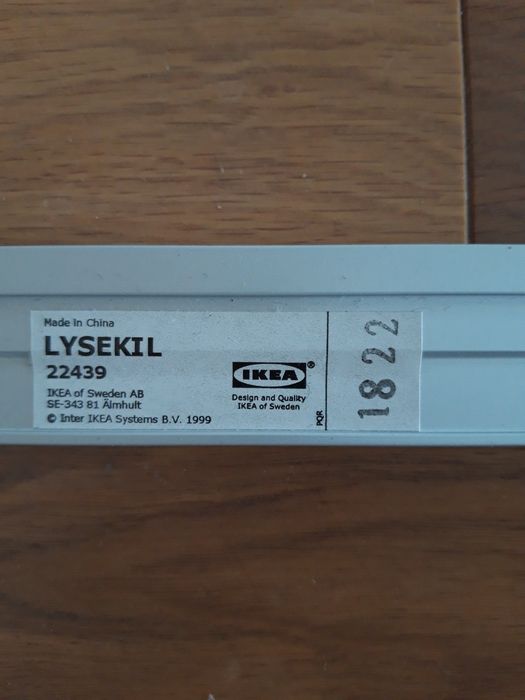 Szyna aluminiowa Lysekil - Ikea