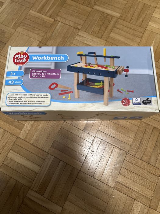 Drewniany warsztat Lidl nowy