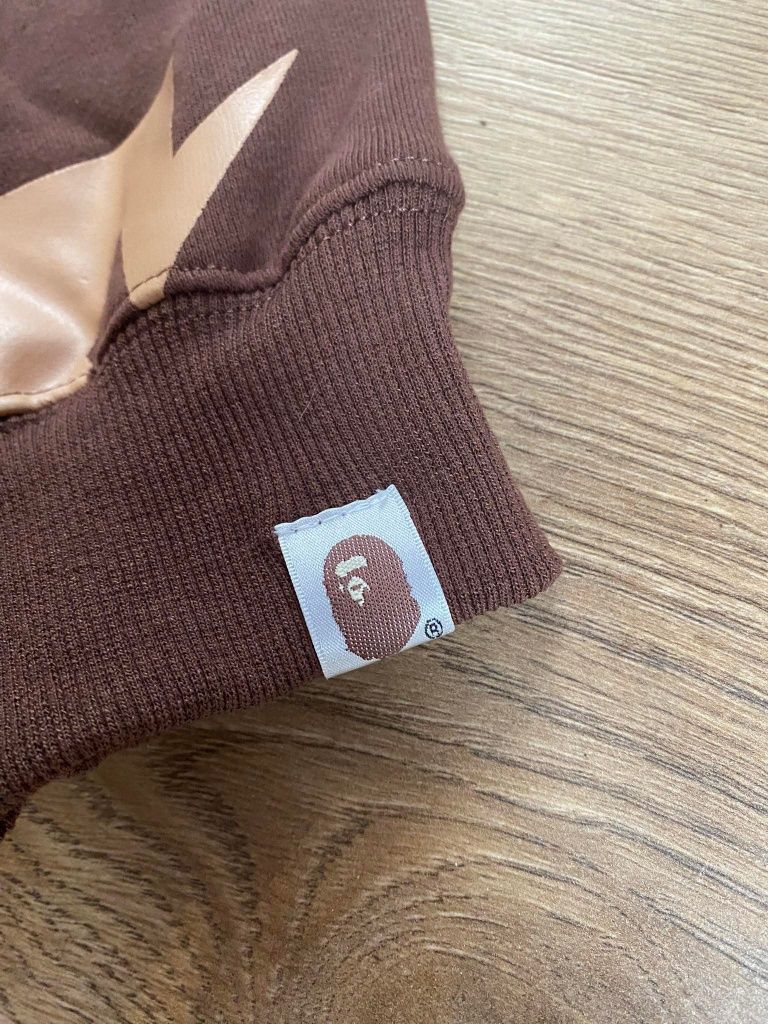 a bathing ape vintage brown hoodie