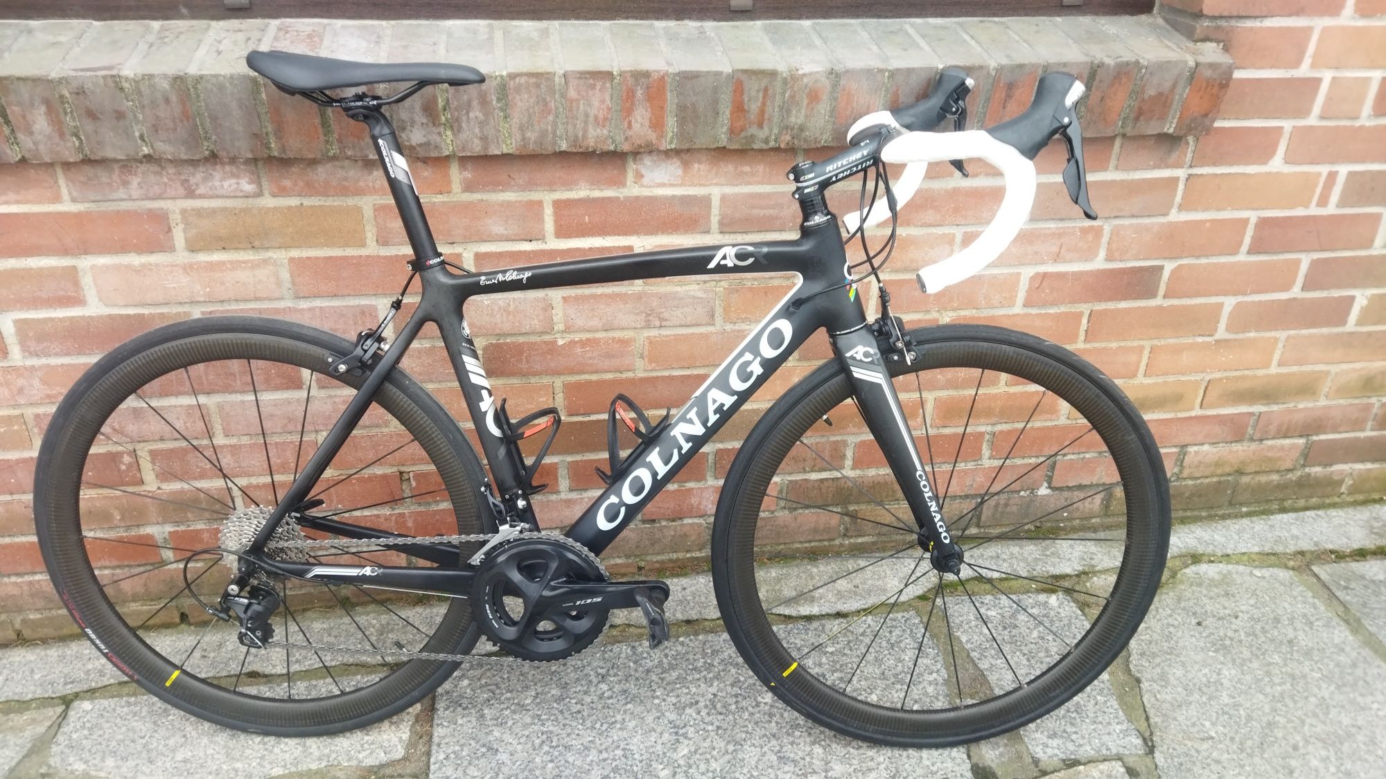 Rower szosowy Colnago carbon Shimano 105 Mavic