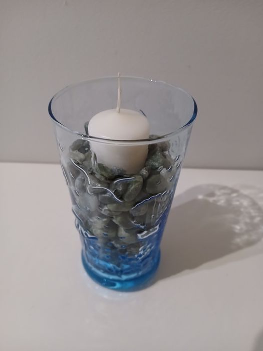 Porta velas decorado