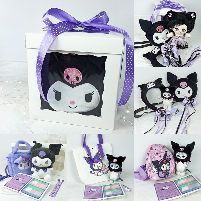 Подарунковий набір для дівчинки з іграшкою Куромі Kuromi Sanrio