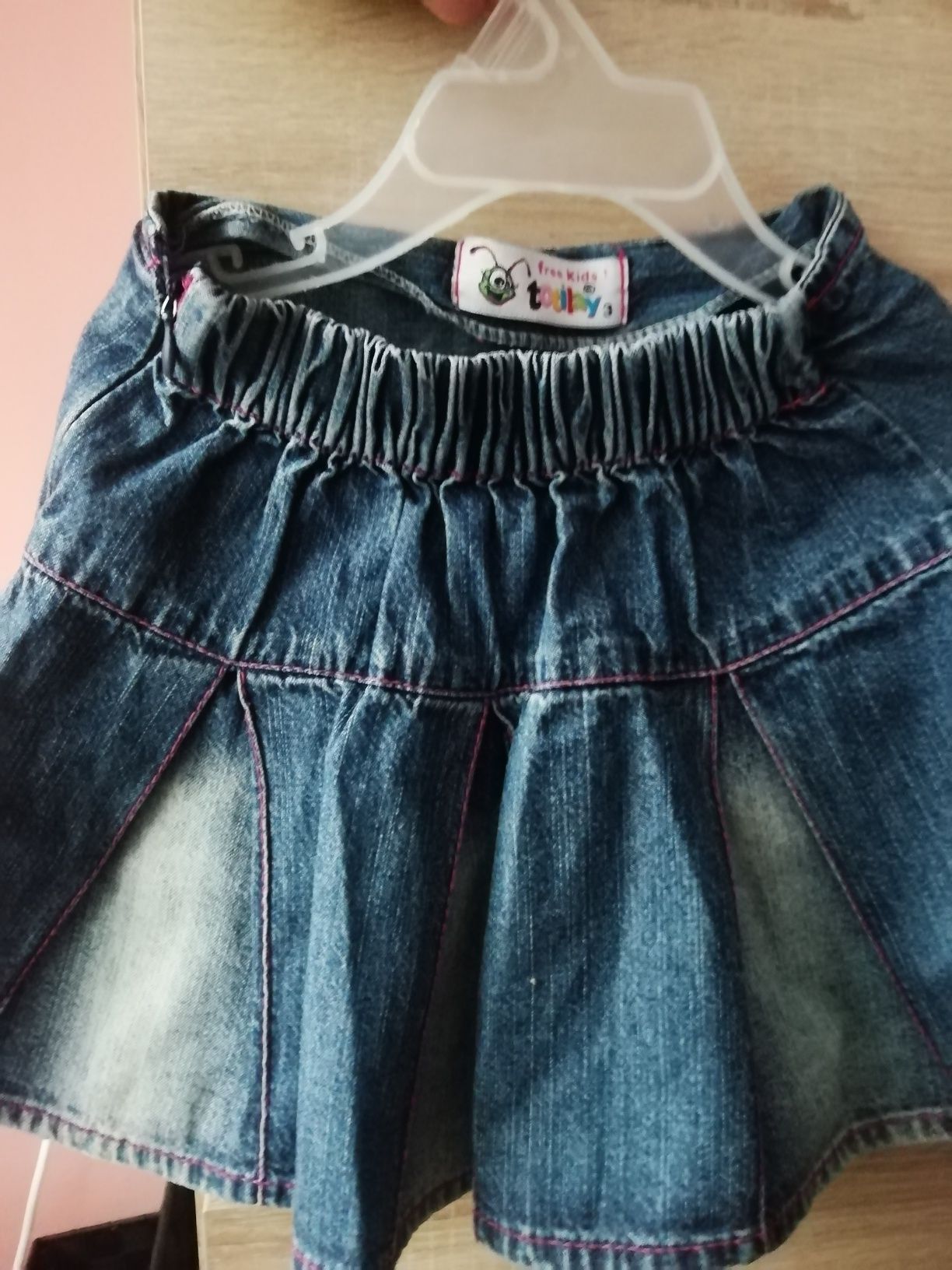 Spódniczka jeansowa dla dziewczynki rozmiar 3 lata free Kids