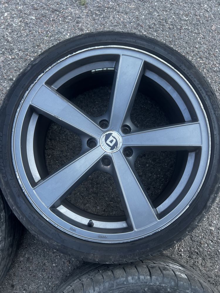 Диски с резиной r19 5x112 audi vw mercedes skoda bmw 245/35/19