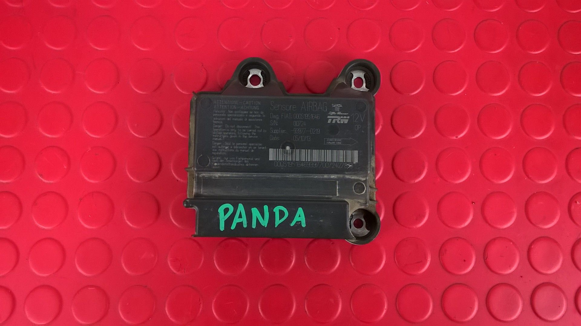 Centralina Airbag / 93977-D219 [Fiat Panda]