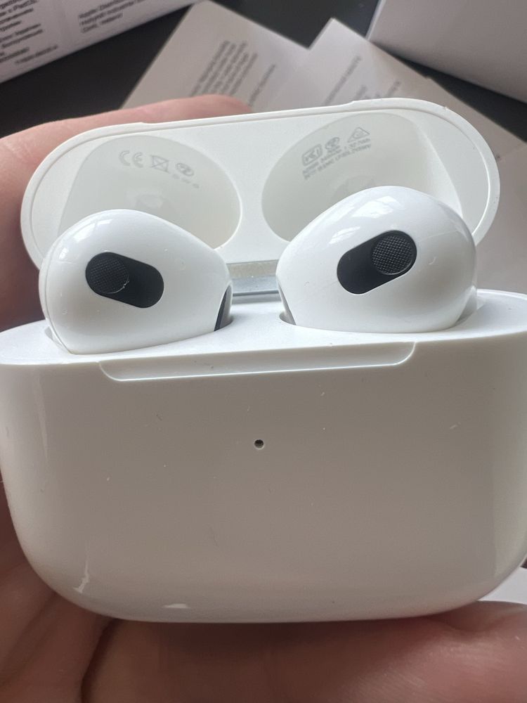 Навушники Бездротові AirPods 3 наушники lightning/type-c безпровідні