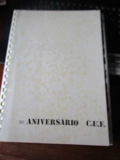 CUF 50 aniversário publicação revista