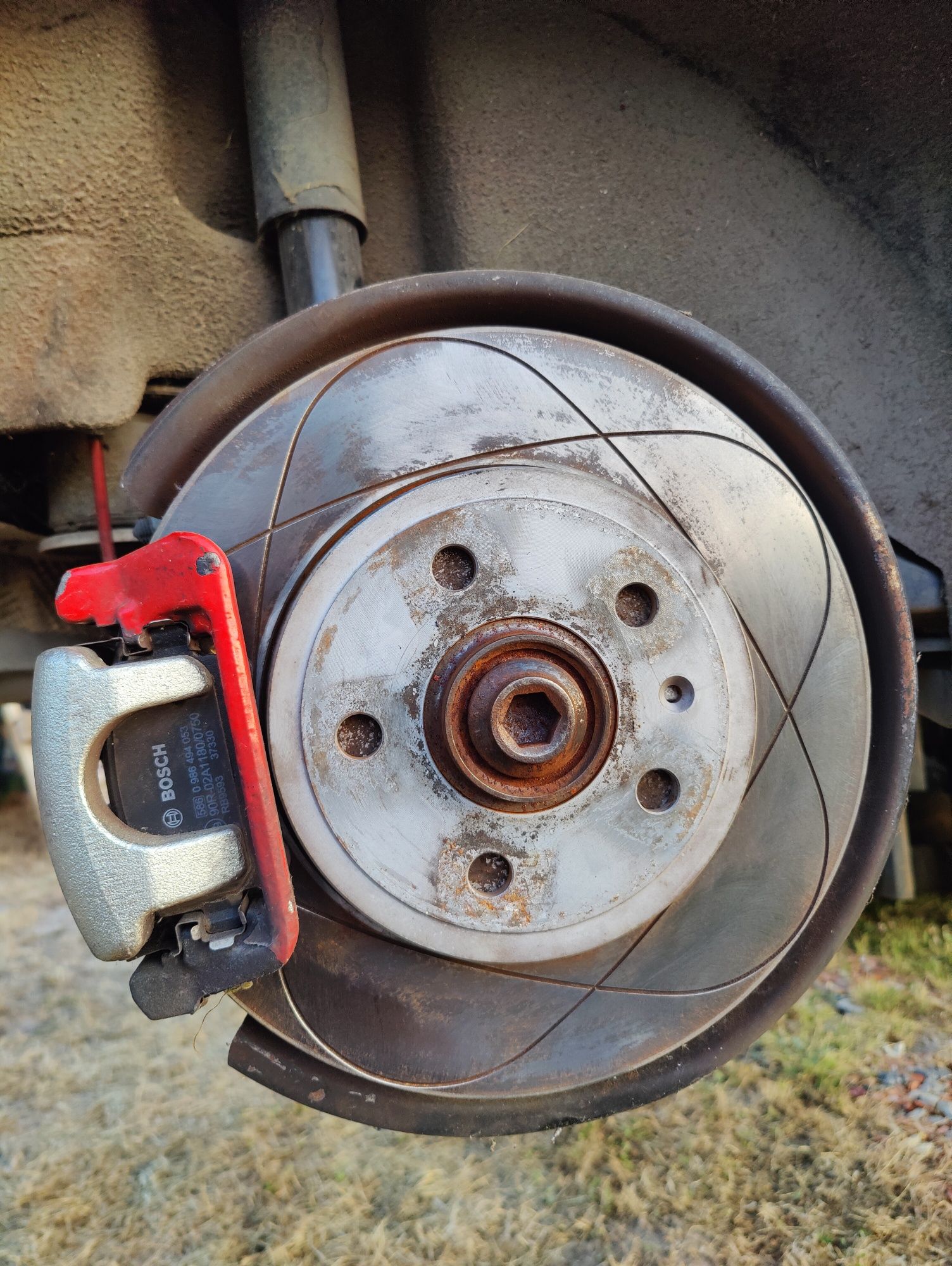 Hamulce tył tylne 288mm zaciski jarzma tarcze osłony Audi a4 b6 b7